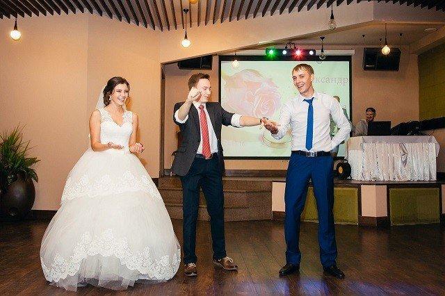 Фокусник Евгений Предеин на свадьбе